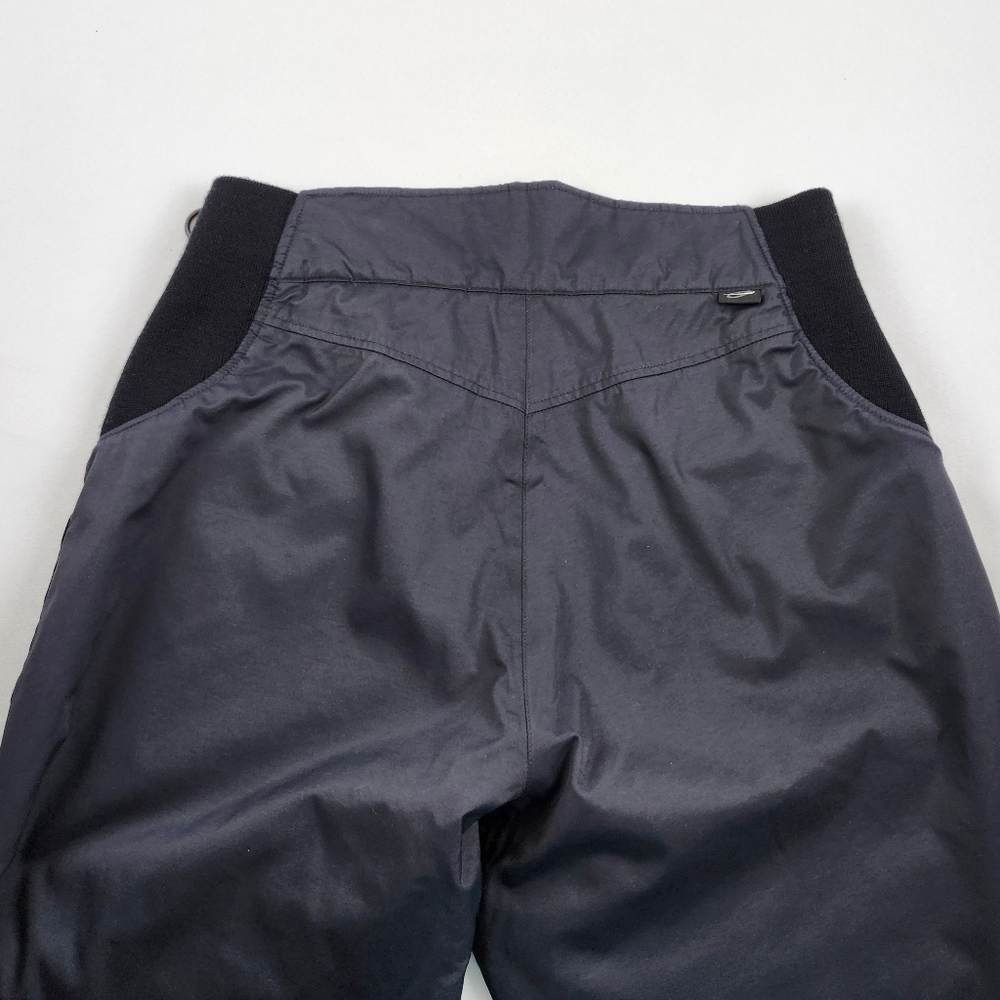 Obermeyer Ski Snowboard Snow Winter Pants Ladies Sz 14 Black Nylon #65101 - Picture 3 of 14